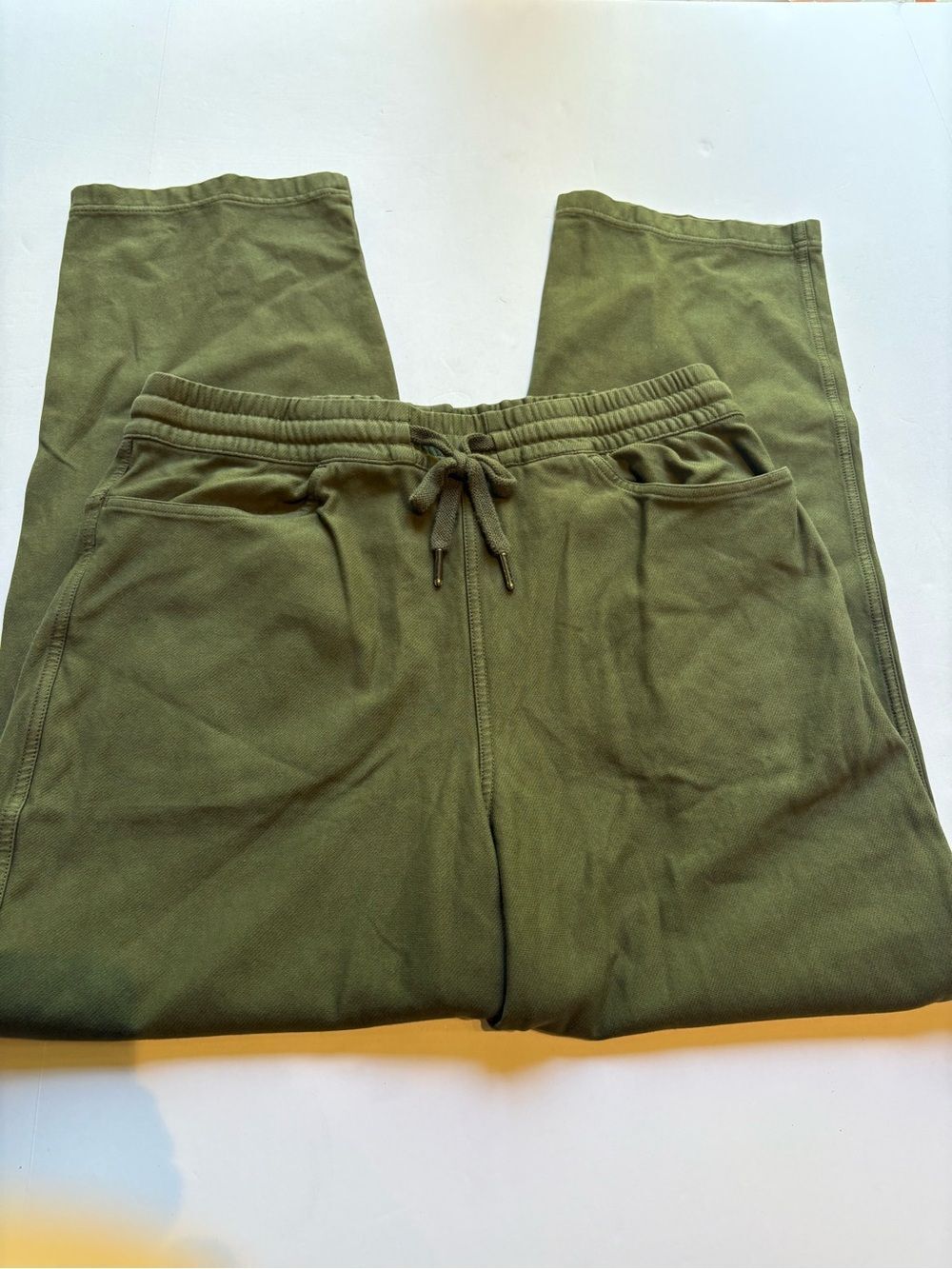Athleta Women's Olive Green Drawstring Jogger Pants Size Small